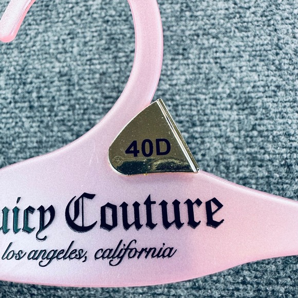 Juicy Couture Women's 40D White Lace Sexy Push Up Padded Underwire Bra - Picture 6 of 9